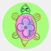 Turtle Lovers Stickers