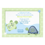 Turtle Reef Baby Shower Invitation - Light Green