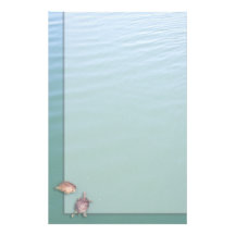 Turtles: Red-eared Slider Stationery