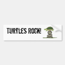 Turtles Rock! Bumper Stickers