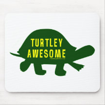 Turtley Totally Awesome Mousepads