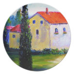 Tuscany Farm House Dinner Plates