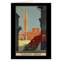 Tuscany Siena Card