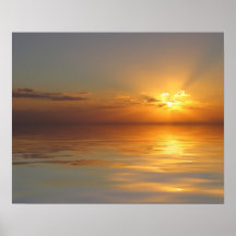 Tuscany sunset posters