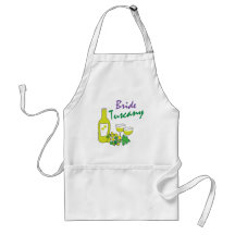 Tuscany Weddings, Bride Aprons