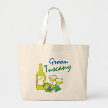 Tuscany Weddings, Groom Canvas Bag