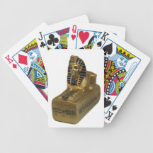 Tutankhamen Gold Playing Cards