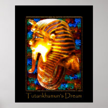 TUTANKHAMUN'S DREAM Art Poster
