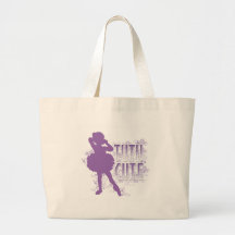 Tutu Cute (Violet) Tote Bag