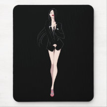 Tux Black Mousepad