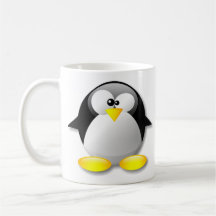 TUX MAN WOMAN COFFEE MUGS