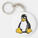 Tux Penguin - (Linux, Open Source, Copyleft, FSF) Key Chains