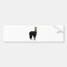 Tuxedo Alpaca Bumper Stickers