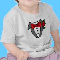 Tuxedo baby/toddler t-shirt t-shirts