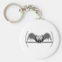 Tuxedo bat! key chain