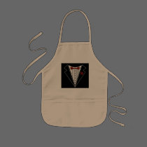 Tuxedo Tshirt aprons