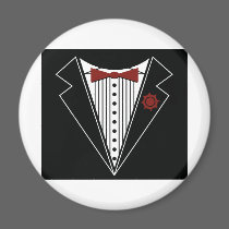 Tuxedo Tshirt magnets