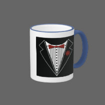 Tuxedo Tshirt mugs