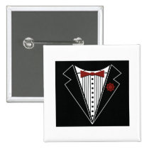 Tuxedo Tshirt buttons