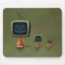 TV Heads Mouse Pads