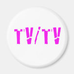 TV/TV FRIDGE MAGNETS