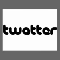 Twatter postcards