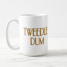 Tweedle Dee and Tweedle Dum Mug