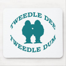 Tweedle Dee & Tweedle Dum Mouse Mats