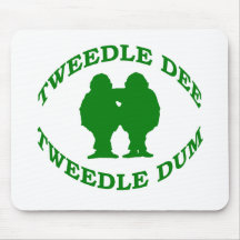 Tweedle Dee & Tweedle Dum Mouse Mats