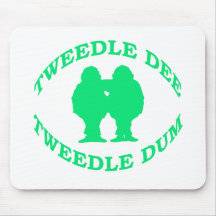 Tweedle Dee & Tweedle Dum Mouse Mats