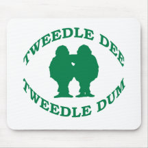 Tweedle Dee & Tweedle Dum Mouse Pads