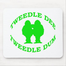 Tweedle Dee & Tweedle Dum Mouse Pads