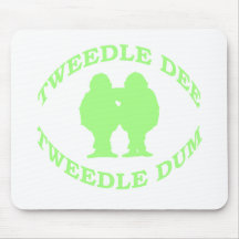 Tweedle Dee & Tweedle Dum Mousepads