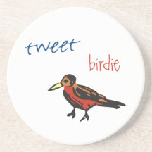 tweet birdie Coaster