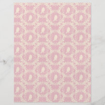 Tweet Tweet Girl Dual Sided Scrapbook Paper Custom Flyer