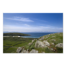 Twin Beaches Scottish West Coast Island Photo Print