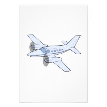 Twin-Engine Airplane