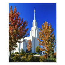 Twin Falls, Idaho LDS Temple Art Photo