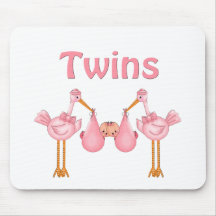 Twin Girls Mouse Pad