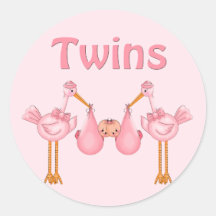 Twin Girls Sticker