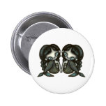 Twin mermaids buttons