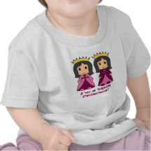 Twin Princesses T-shirts