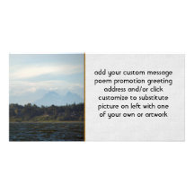 Twin Sisters Custom Photo Card