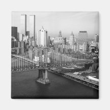 Twin Towers: 1991 Refrigerator Magnets