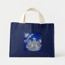 Twinkle Angel Tote Bag