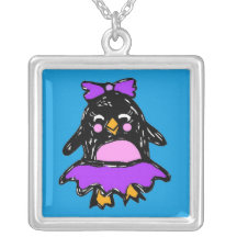 twinkle the penguin necklace