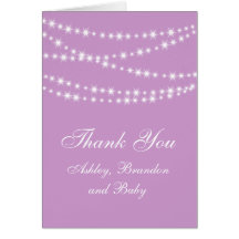Twinkle Twinkle Little Star Thank You Card