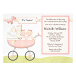 Twins Baby Shower Invitation