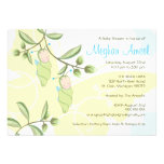 Twins Baby Shower Invitation - Butterflies