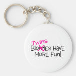 Twins Have More Fun Key Chains